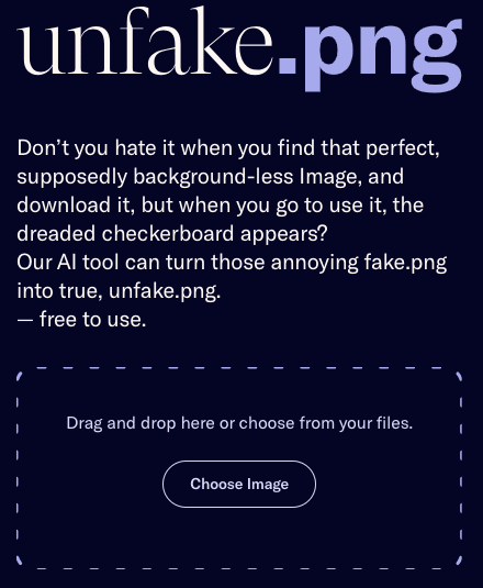 Unfake.png reviews, Unfake.png pricing and alternatives
