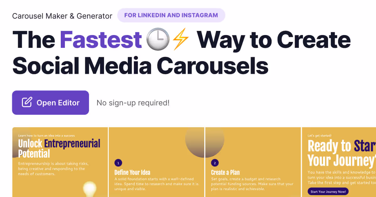 aiCarousels.com reviews, aiCarousels.com pricing and alternatives
