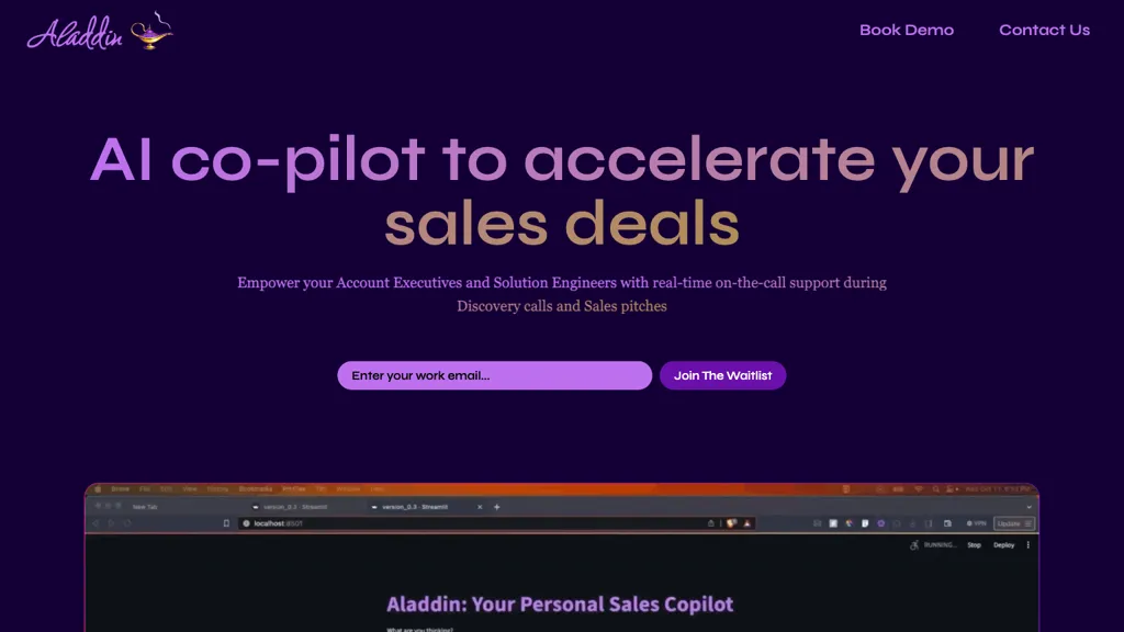 Aladdin AI reviews, Aladdin AI pricing and alternatives
