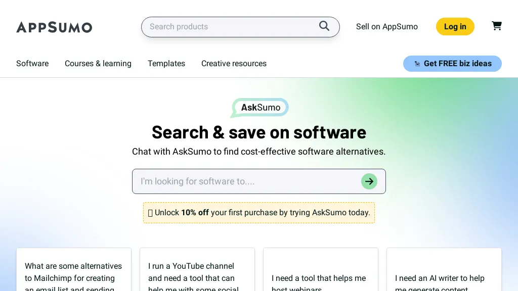 Ask Sumo reviews, Ask Sumo pricing and alternatives
