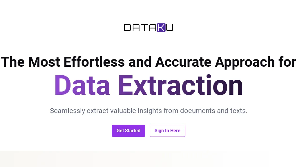 Dataku reviews, Dataku pricing and alternatives
