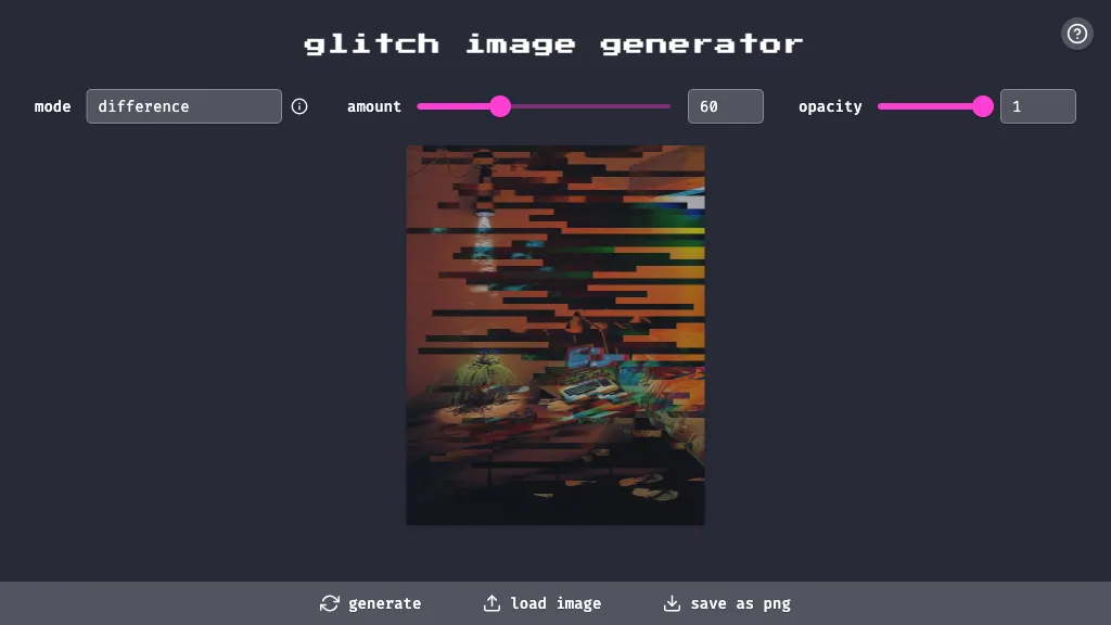 Glitch Image Generator reviews, Glitch Image Generator pricing and alternatives
