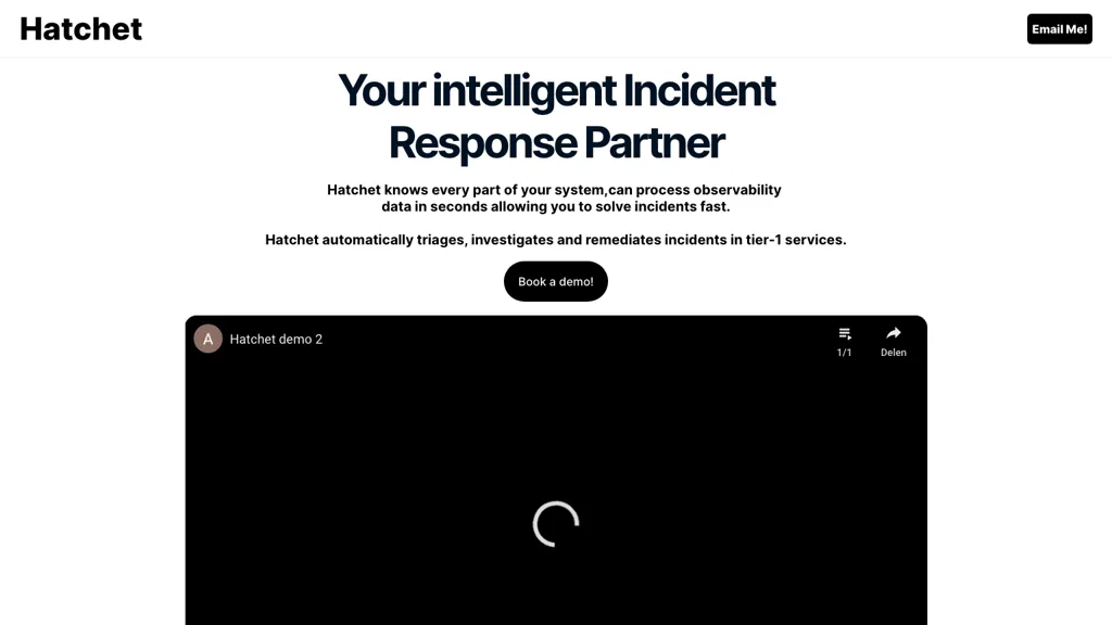 Hatchet reviews, Hatchet pricing and alternatives
