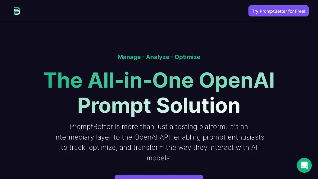 PromptBetter reviews, PromptBetter pricing and alternatives
