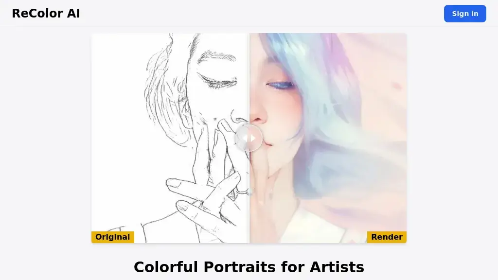 Recolorai reviews, Recolorai pricing and alternatives
