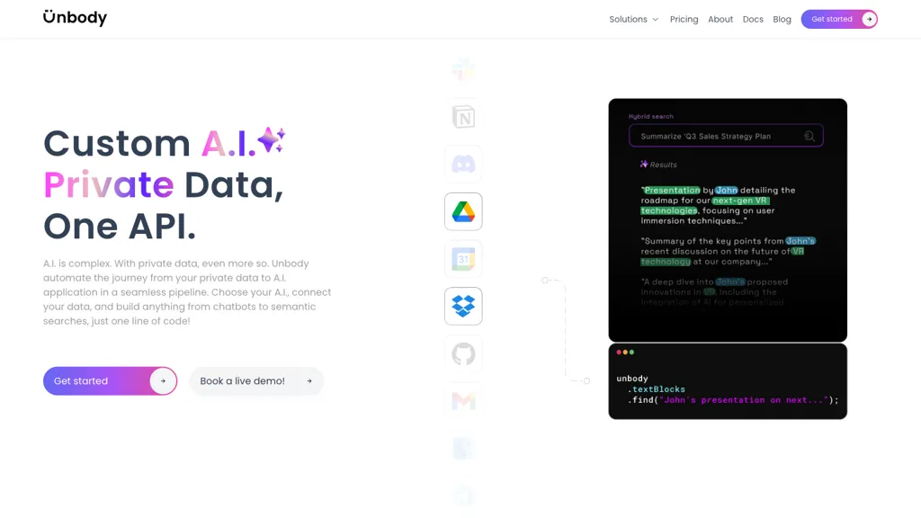 Unbody reviews, Unbody pricing and alternatives
